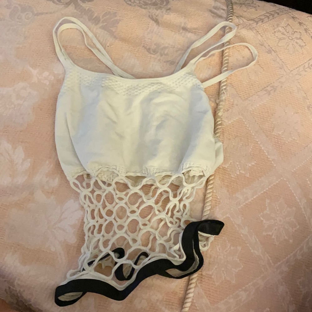 fishnet bralette from LF